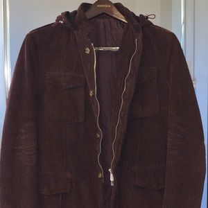 Men’s Eleventy corduroy outerwear blazer